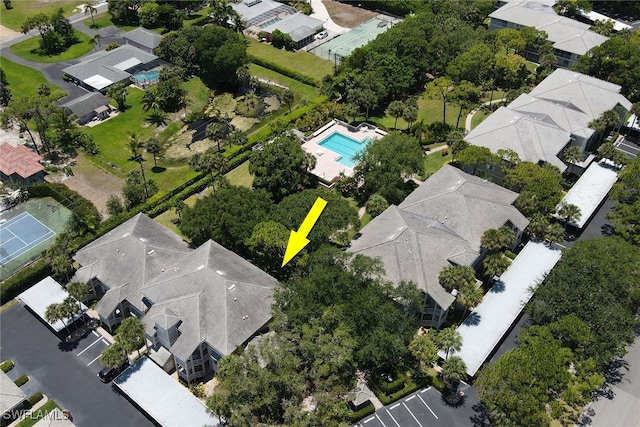512 Sugar Pine Ln Unit 512, Naples, FL 34108 - birds eye view of property featuring a residential view