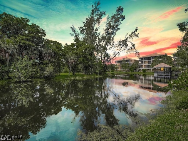 property view of water