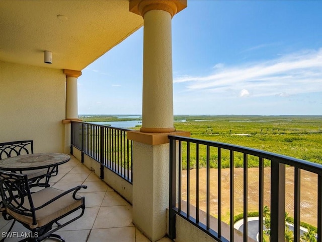 1050 Borghese Ln Unit 1804, Naples, FL 34114 - balcony featuring a water view