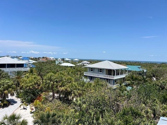 view of subject property