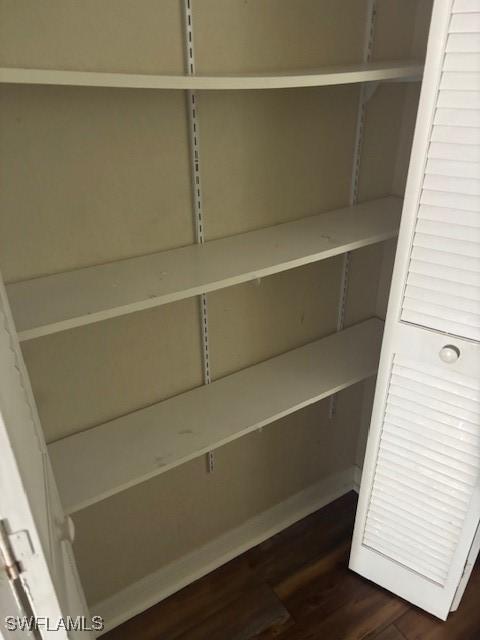 view of closet