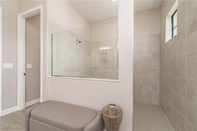 full bath with a walk in shower