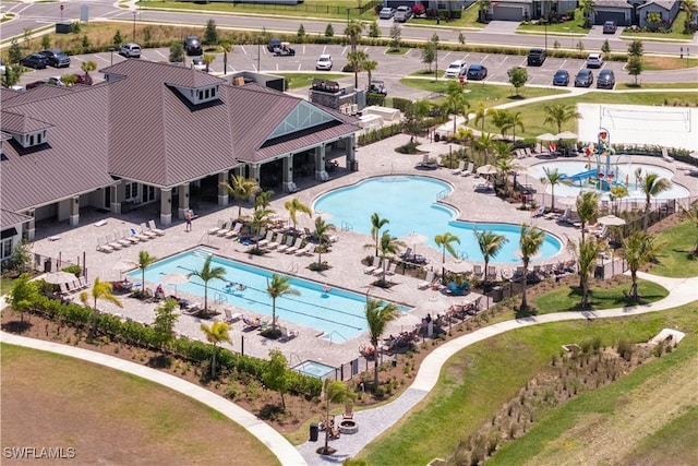 aerial view