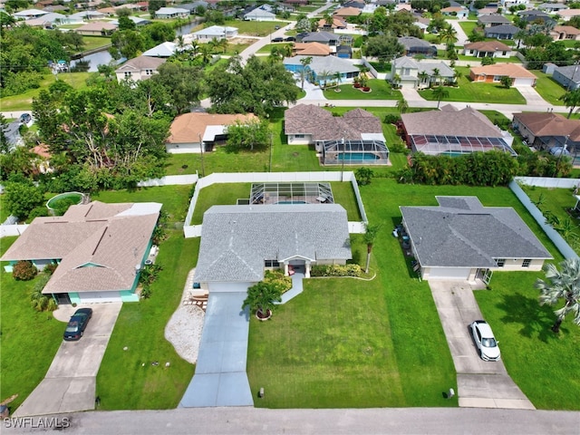 201 SE 4th St, Cape Coral, FL 33990 - drone / aerial view with a residential view