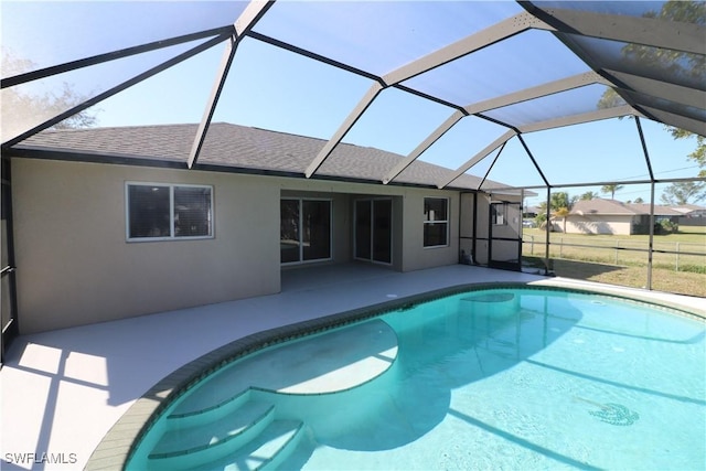 923 SW 35th St, Cape Coral, FL 33914 - pool featuring a lanai and a patio