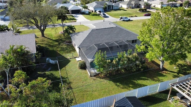923 SW 35th St, Cape Coral, FL 33914 - birds eye view of property featuring a residential view
