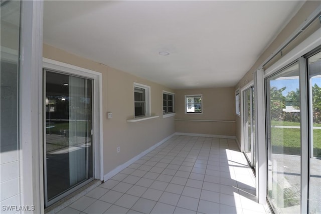 4318 S Pacific Cir, North Fort Myers, FL 33903 - view of unfurnished sunroom
