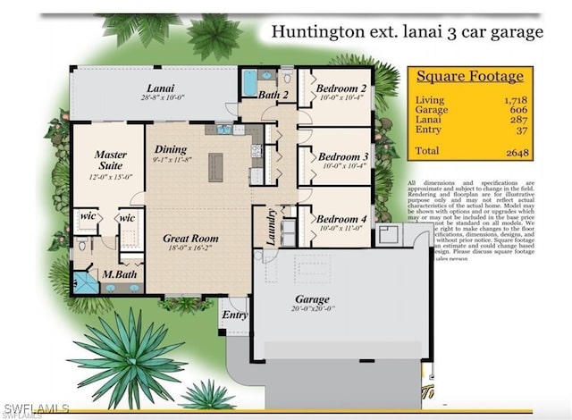 4334 SW 9th Pl, Cape Coral, FL 33914 - view of layout