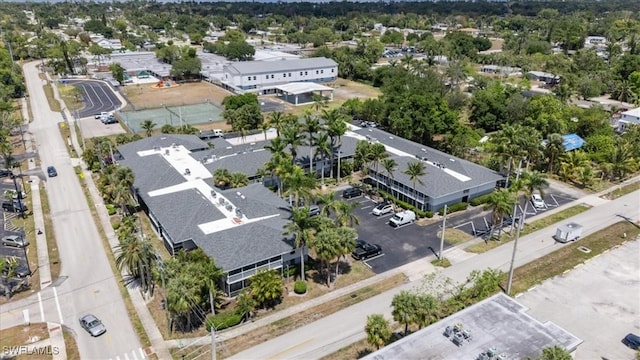 aerial view