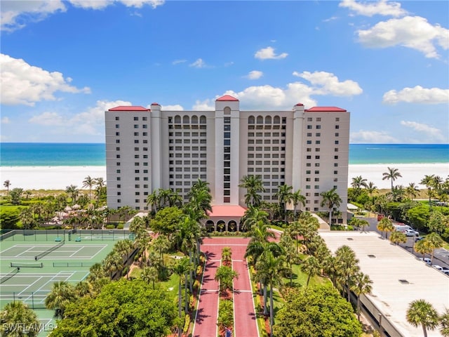 100 N Collier Blvd Unit 507, Marco Island, FL 34145 - bird's eye view of expansive beach and apartment complex
