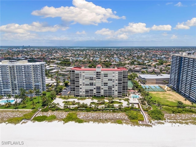 100 N Collier Blvd Unit 507, Marco Island, FL 34145 - aerial view of a pool area and apartment complex / building