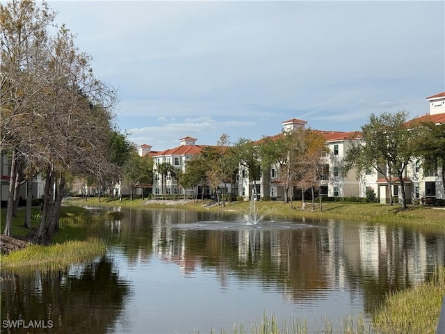 water view with a residential view
