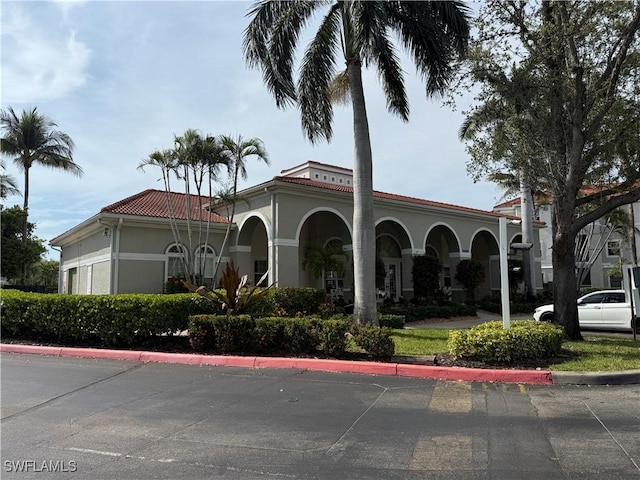 view of property