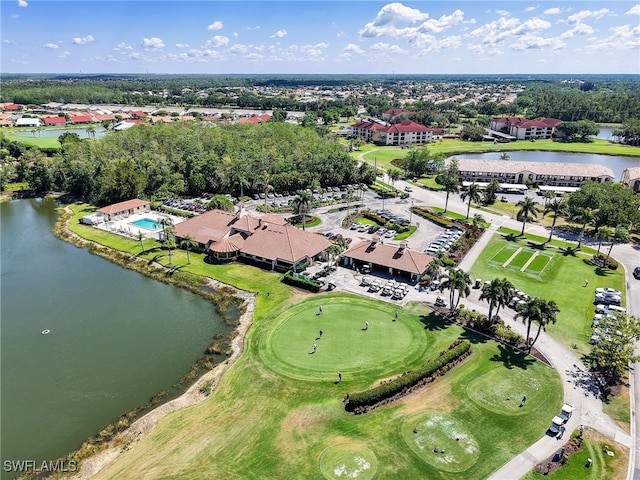 13111 Cross Creek Blvd Unit 208, Fort Myers, FL 33912 - bird's eye view of a nearby body of water and a local golf course