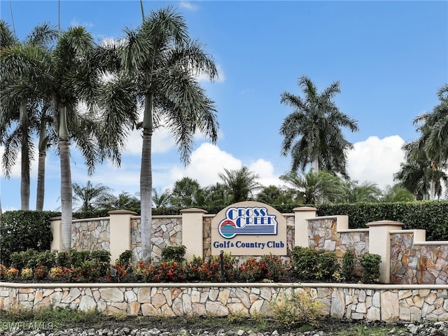 13111 Cross Creek Blvd Unit 208, Fort Myers, FL 33912 - view of community / neighborhood sign