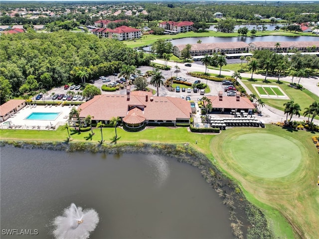 13111 Cross Creek Blvd Unit 208, Fort Myers, FL 33912 - bird's eye view of a large body of water and a golf club