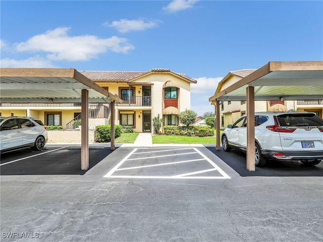 13111 Cross Creek Blvd Unit 208, Fort Myers, FL 33912 - view of covered parking lot