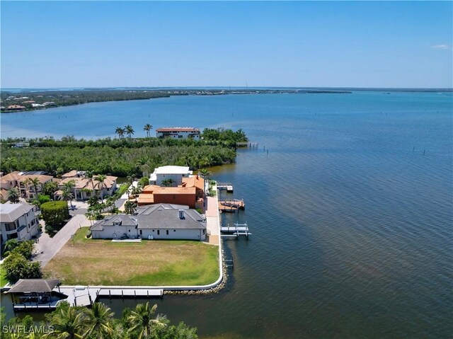 15411 Catalpa Cove Ln, Fort Myers, FL 33908 - bird's eye view with a water view
