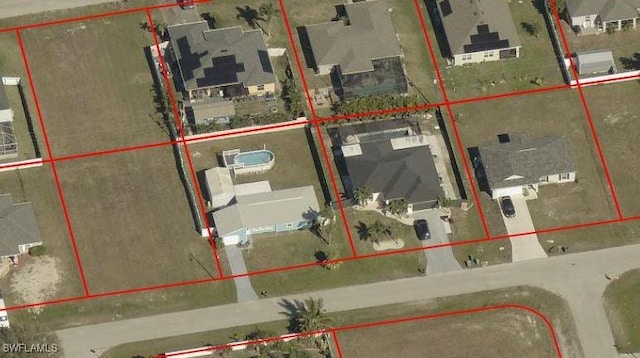map / location featuring property parcel outlined