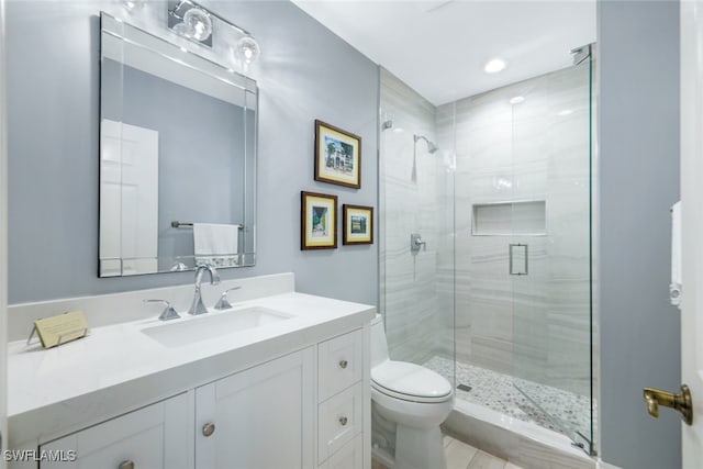 14220 Royal Harbour Ct Unit 607, Fort Myers, FL 33908 - full bath featuring a shower stall and vanity