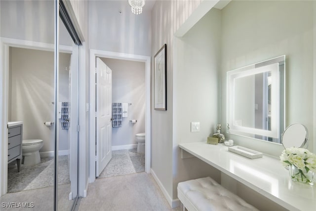 14220 Royal Harbour Ct Unit 607, Fort Myers, FL 33908 - full bathroom with toilet and vanity