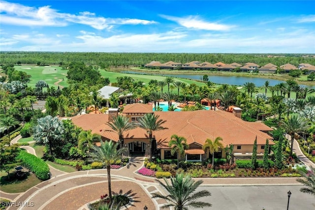 17960 Bonita National Blvd Unit 1716, Bonita Springs, FL 34135 - view of subject property with a nearby body of water and a local golf course
