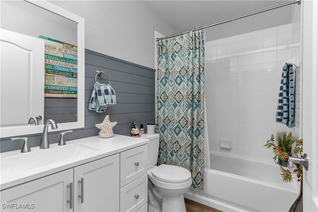 350 Newport Dr Unit 1902, Naples, FL 34114 - bathroom with shower / bath combo, toilet, and vanity