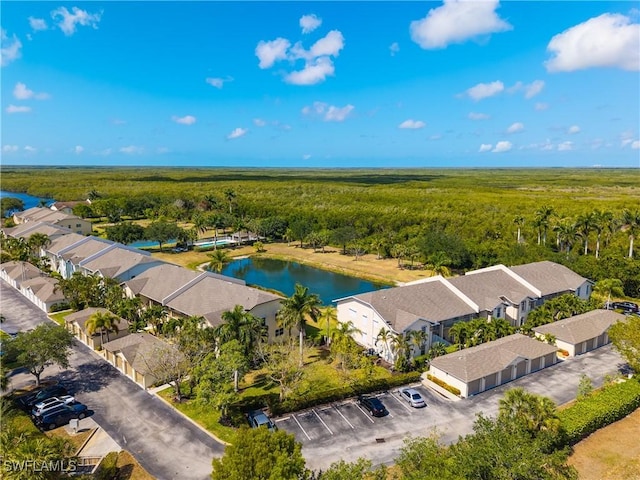 350 Newport Dr Unit 1902, Naples, FL 34114 - drone / aerial view of a forest and a large body of water