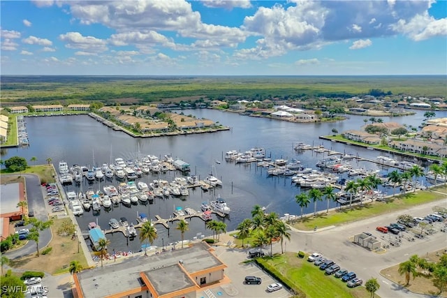 350 Newport Dr Unit 1902, Naples, FL 34114 - drone / aerial view of a marina and a large body of water