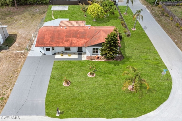 bird's eye view