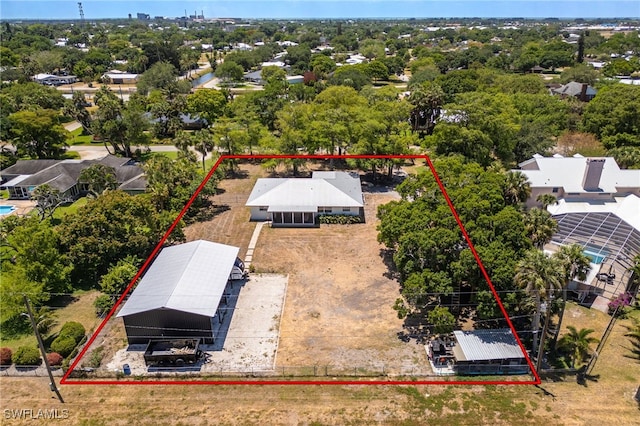 217 W Del Monte Ave, Clewiston, FL 33440 - birds eye view of property