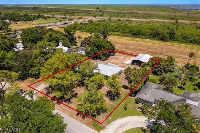 217 W Del Monte Ave, Clewiston, FL 33440 - aerial view featuring a rural view