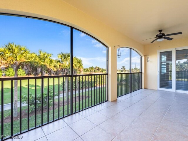 1264 Rialto Way Unit 201, Naples, FL 34114 - view of unfurnished sunroom