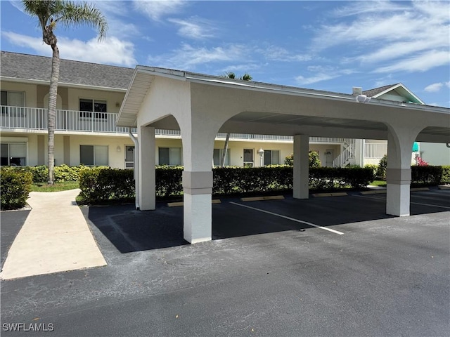 388 Belina Dr Unit 6, Naples, FL 34104 - view of covered parking lot