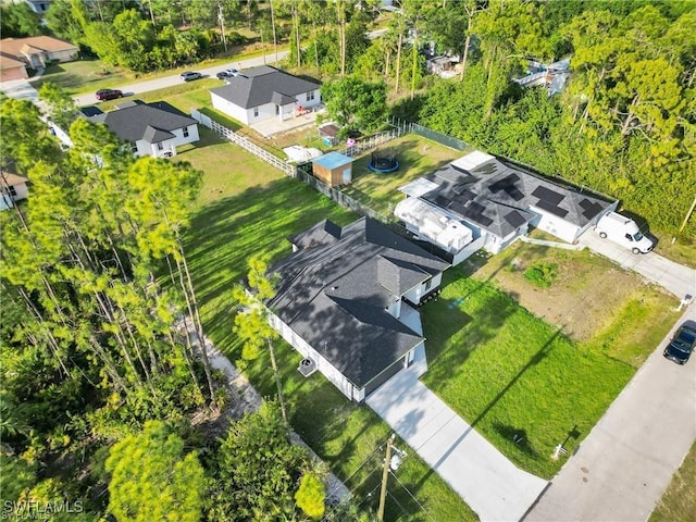 aerial view