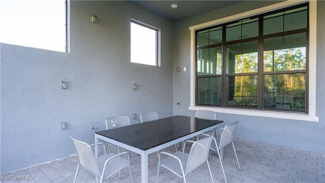 view of patio / terrace with outdoor dining space
