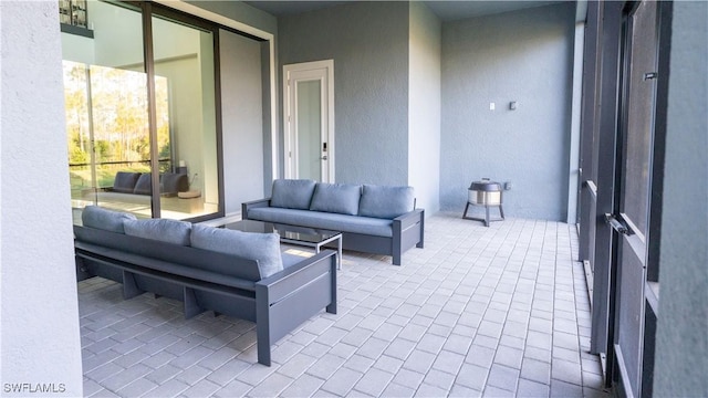view of patio / terrace with outdoor lounge area