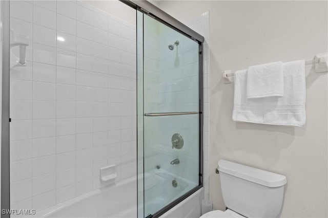 9083 Cascada Way Unit 101, Naples, FL 34114 - full bathroom with enclosed tub / shower combo and toilet