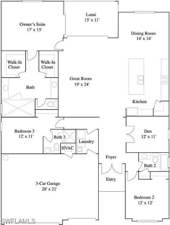 floor plan / room layout