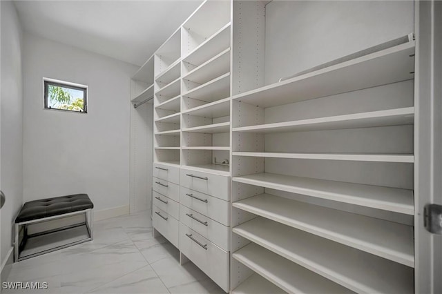 6953 Wittman Dr, Fort Myers, FL 33919 - spacious closet with light marble finish floors