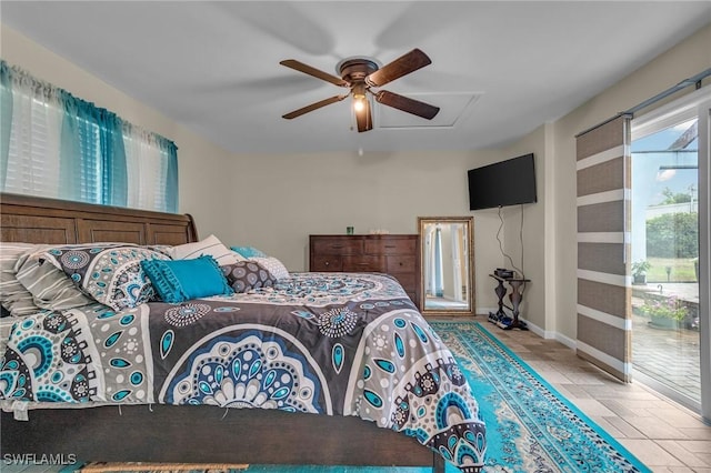1331 Rio Vista Ave, Fort Myers, FL 33901 - bedroom with baseboards and ceiling fan