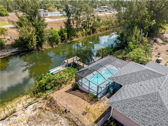 507 NE 31st St, Cape Coral, FL 33909 - aerial view with a water view
