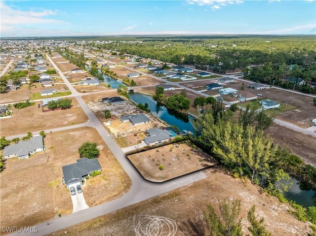 507 NE 31st St, Cape Coral, FL 33909 - aerial view featuring a water view and a residential view
