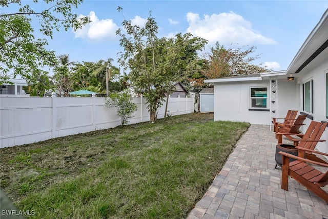 1478 Cordova Ave, Fort Myers, FL 33901 - view of yard featuring a patio area