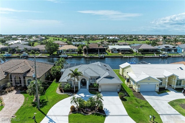 5010 La Costa Island Ct, Punta Gorda, FL 33950 - aerial view of residential area featuring a large body of water