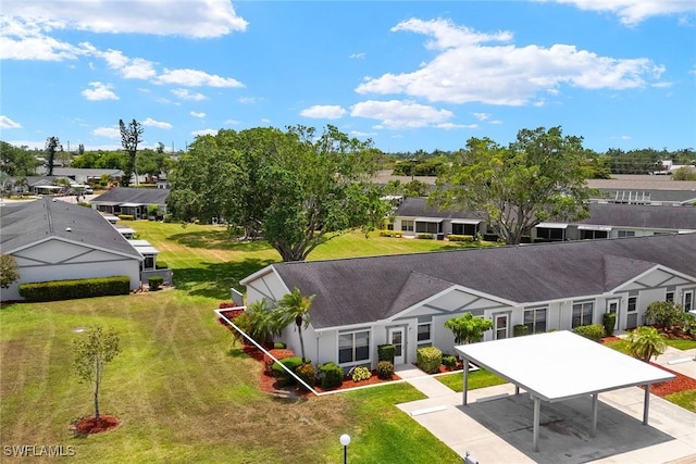 6861 Bogey Dr, Fort Myers, FL 33919 - aerial perspective of suburban area