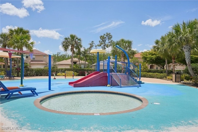 view of community playground