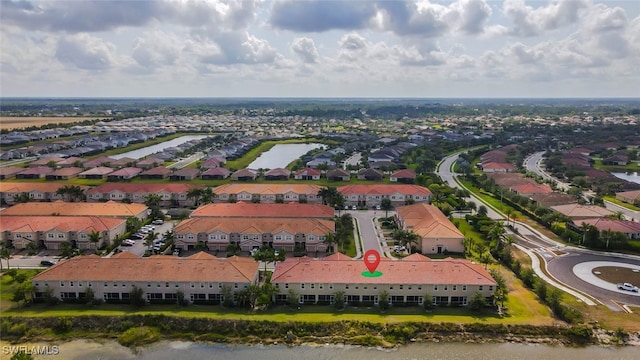 2685 Citrus St, Naples, FL 34120 - bird's eye view with a water view and a residential view