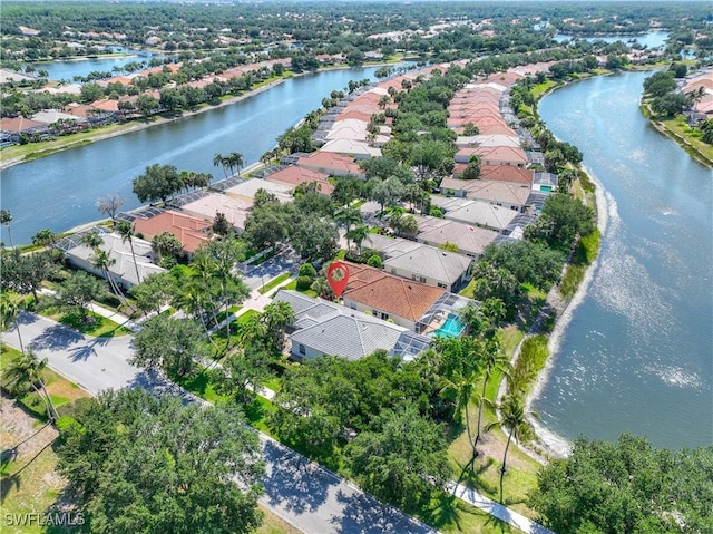 3803 Valentia Way, Naples, FL 34119 - view of property location featuring nearby suburban area and a nearby body of water