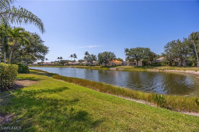 3803 Valentia Way, Naples, FL 34119 - water view featuring nearby suburban area